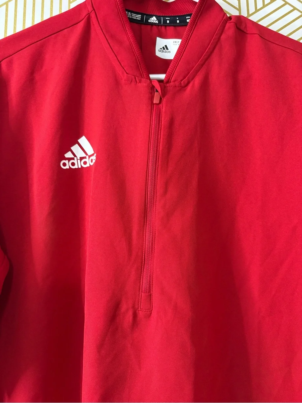 adidas half zip